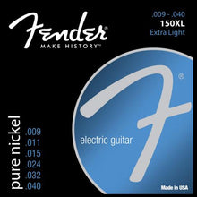 Fender 150XL Pure Nickel Electric Strings (9-40)