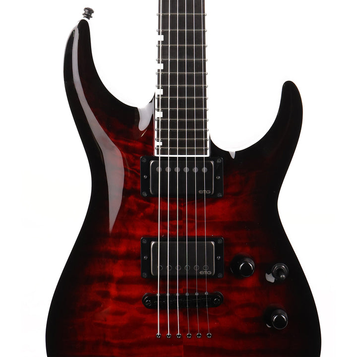 ESP E-II Horizon NT-II See-Thru Black Cherry Sunburst Used