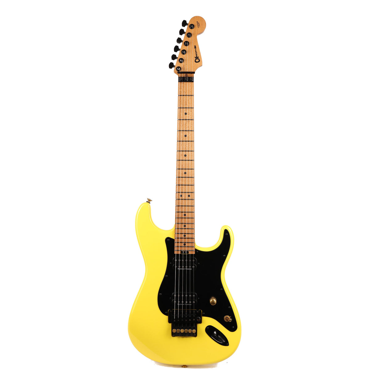 Charvel Custom Shop So-Cal Nitro Gloss Graffiti Yellow 2021 — 2