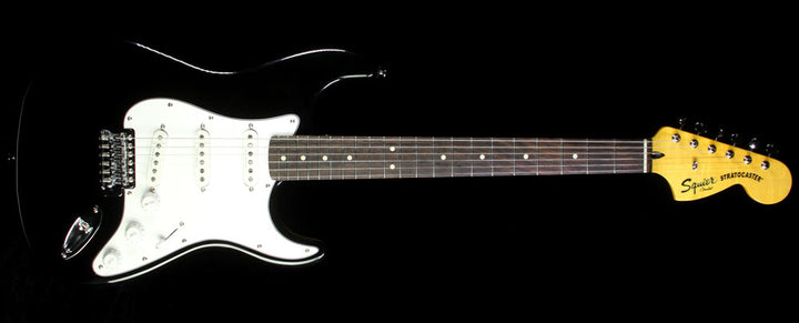 Used Squier By Fender Vintage Modified Stratocaster Electric Guitar Black