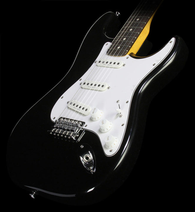 Used Squier By Fender Vintage Modified Stratocaster Electric Guitar Black