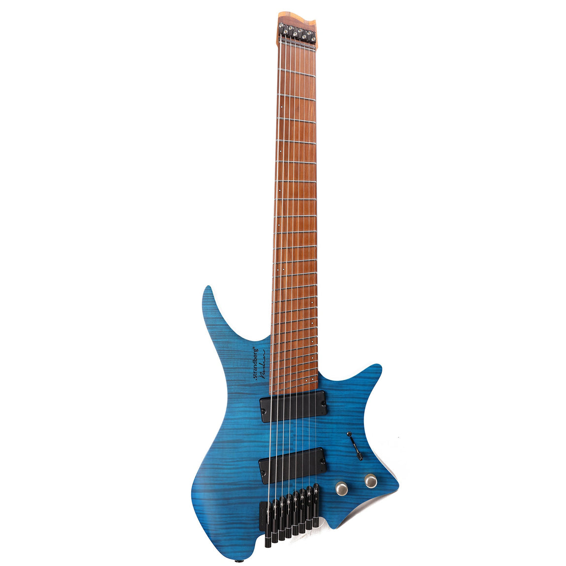 Strandberg Boden Standard 8 Flame Maple Blue 2021 | The Music Zoo