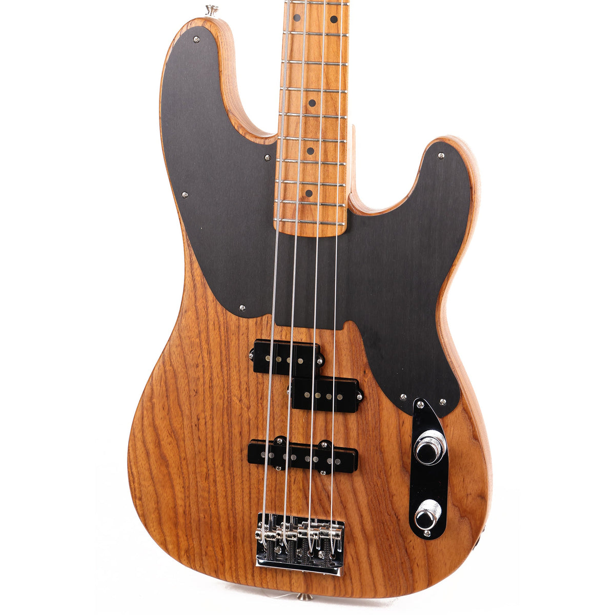 Fender FSR Roasted Ash '51 Telecaster Bass Natural 2020 — 7