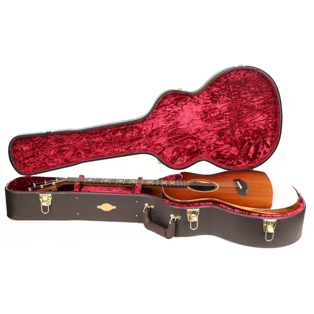 Taylor Custom Shop Grand Auditorium Redwood Top and Figured Walnut Shaded Edgeburst 2021 — 9