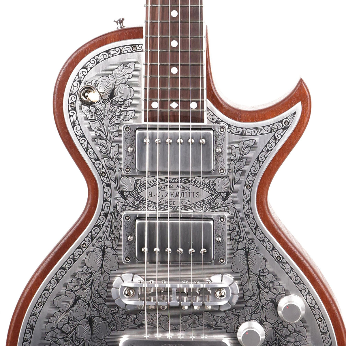Zemaitis Custom Shop Metal Front Diamond Z — 6
