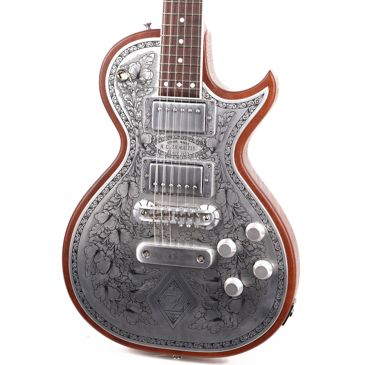 Zemaitis Custom Shop Metal Front Diamond Z — 7
