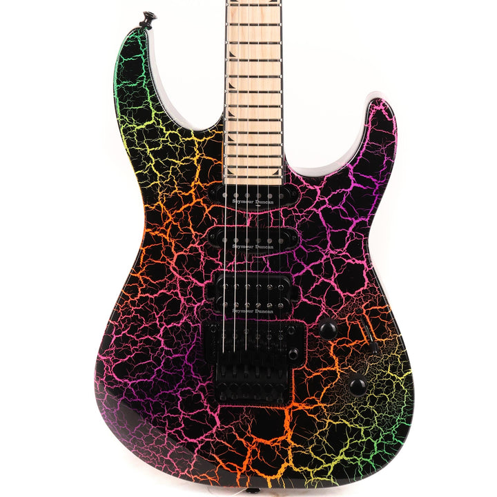 Jackson Pro Series Soloist SL3M Rainbow Crackle 2022