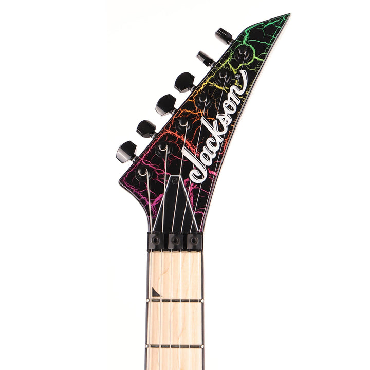 Jackson Pro Series Soloist SL3M Rainbow Crackle 2022