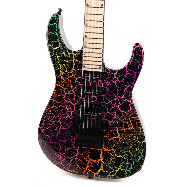 Jackson Pro Series Soloist SL3M Rainbow Crackle 2022