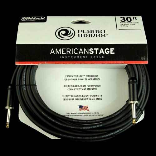 Planet Waves American Stage Instrument Cable (30 Foot)