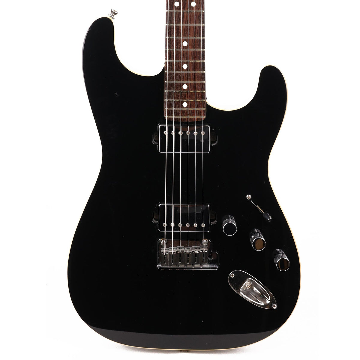 Fender Made in Japan Modern Stratocaster HH Black 2019 — 1