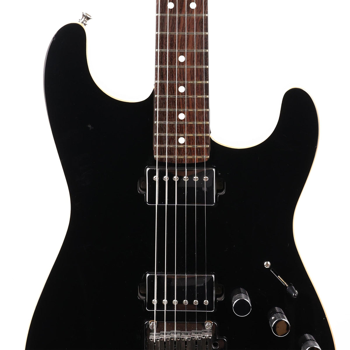 Fender Made in Japan Modern Stratocaster HH Black 2019 — 6