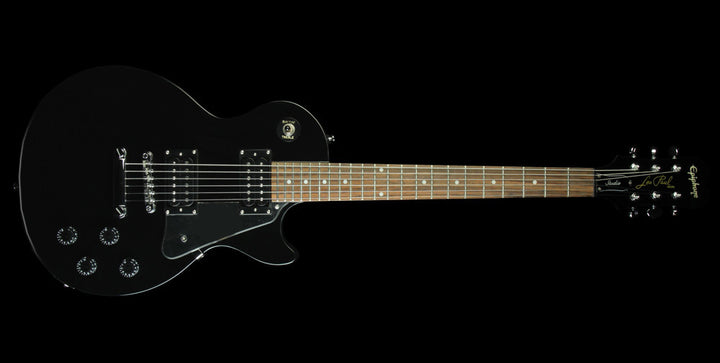 Used Epiphone Les Paul Studio Electric Guitar Worn Ebony