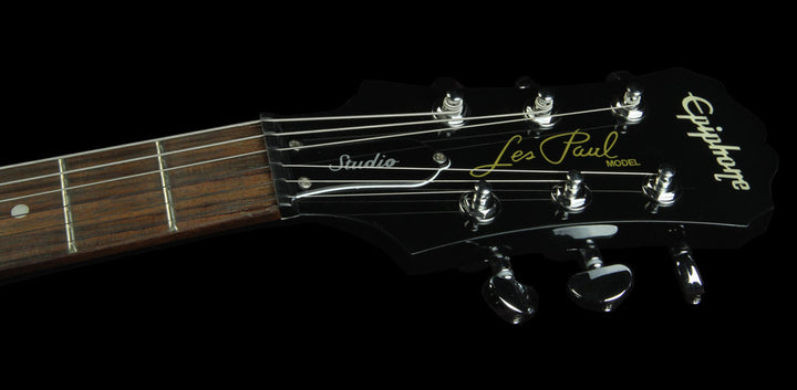 Used Epiphone Les Paul Studio Electric Guitar Worn Ebony