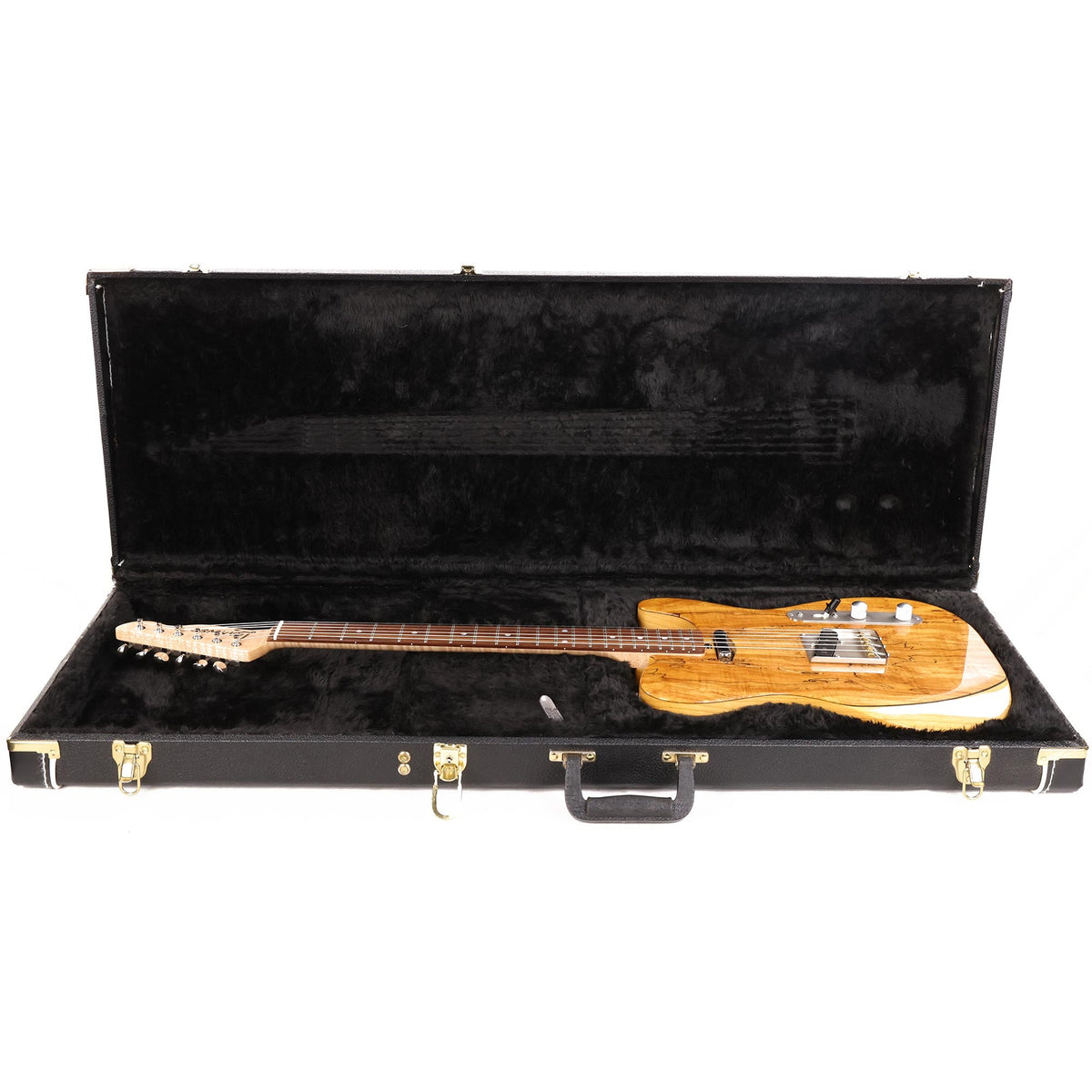 Larrivee Baker-T Pro Guitar Natural Spalt Maple Top Used — 8