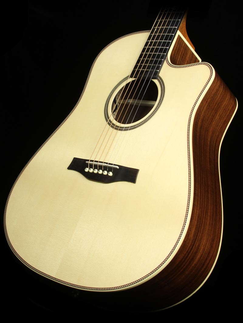 Seagull Artist Peppino D'Agostino Signature Cutaway QII Acoustic Guitar Natural — 1