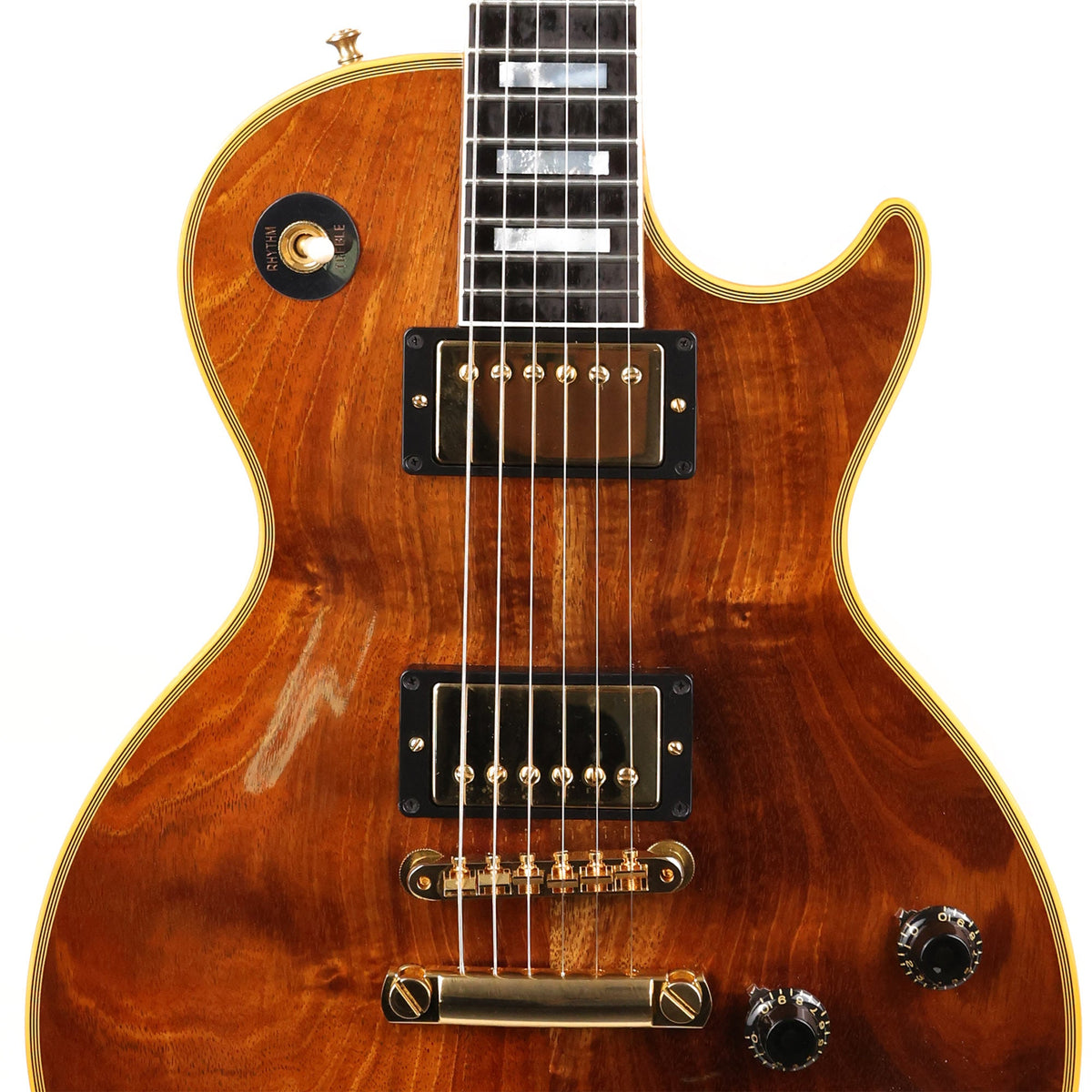 Gibson Custom Shop 1957 Les Paul Custom Koa Top 2020 — 6
