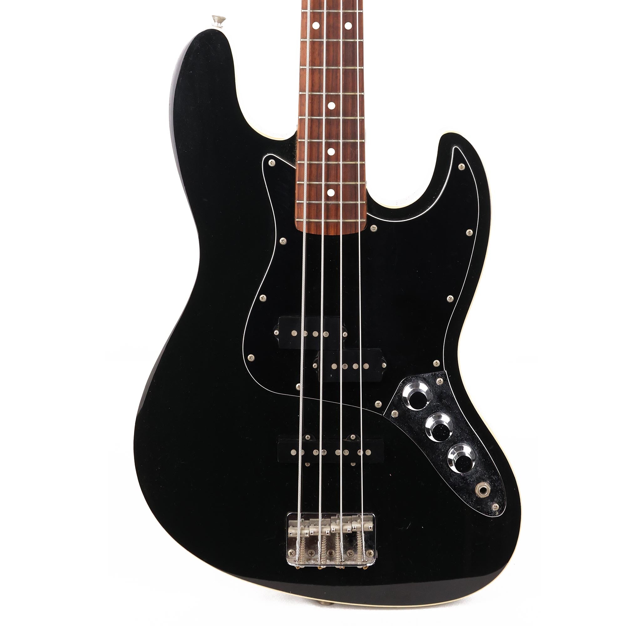 Fender CIJ Aerodyne Jazz Bass Black Used | The Music Zoo