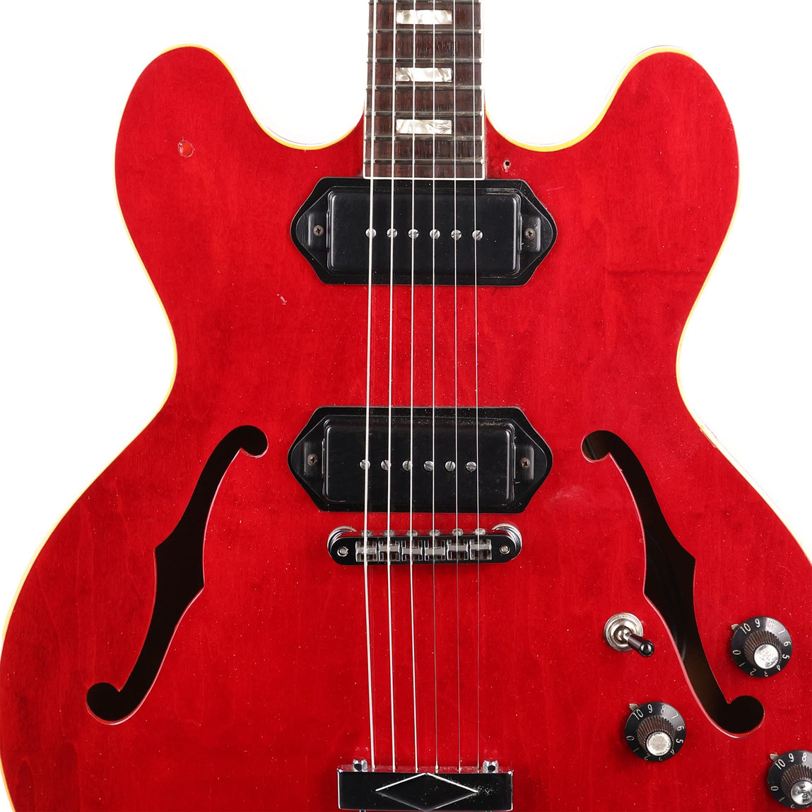 1968 Gibson ES-330 TD Cherry Red | The Music Zoo