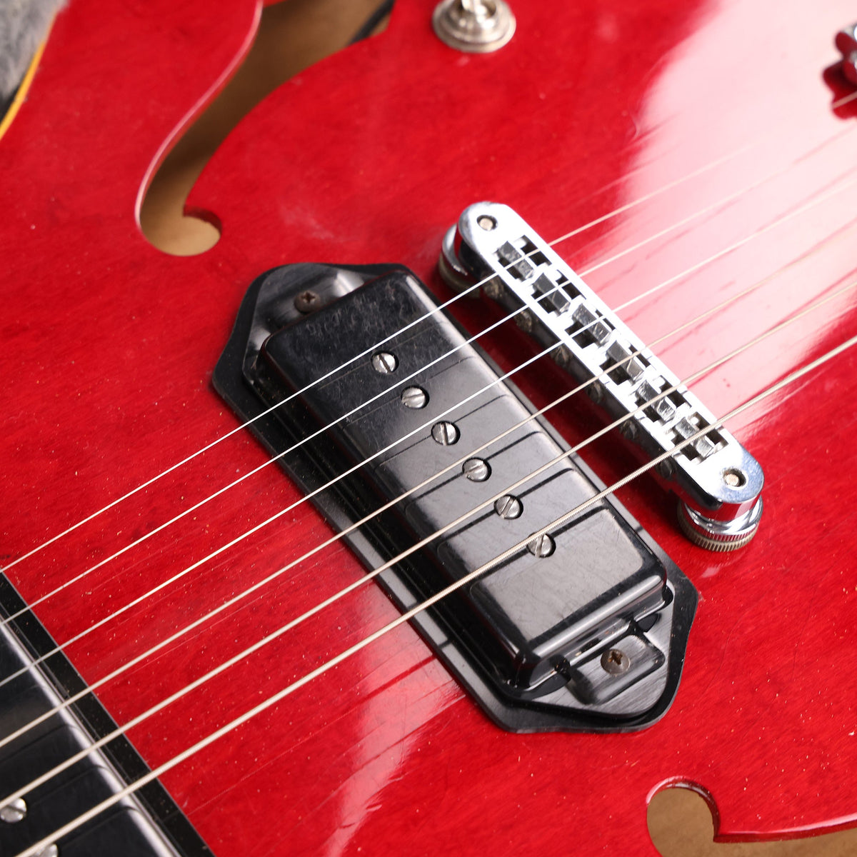 1968 Gibson ES-330 TD Cherry Red — 8