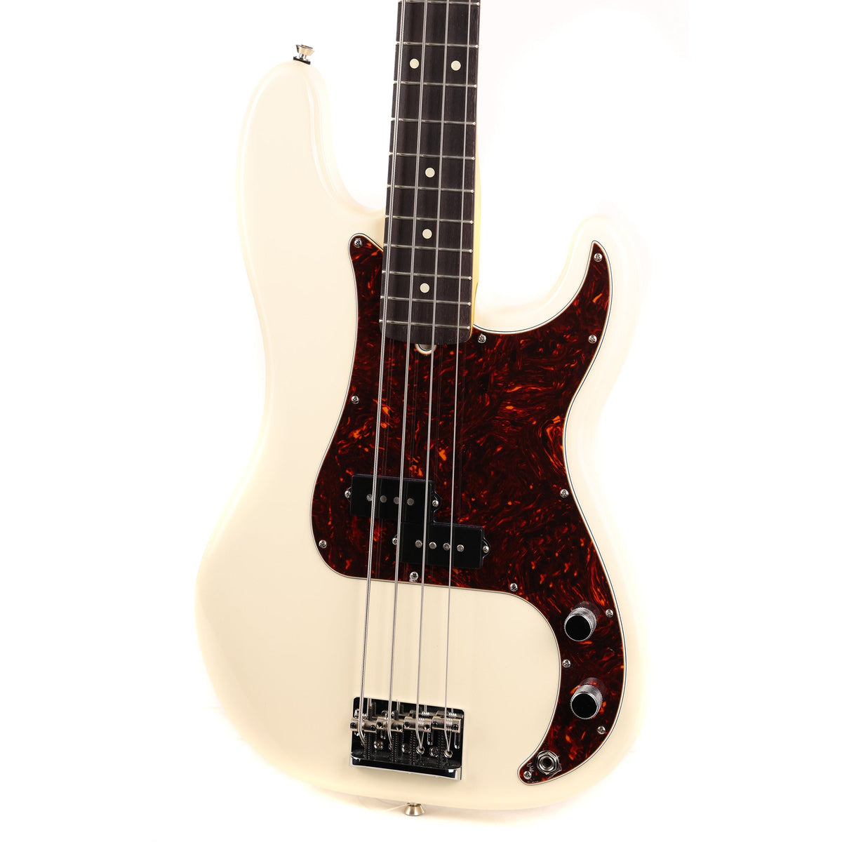 Fender American Pro II Precision Bass Olympic White 2021 — 7