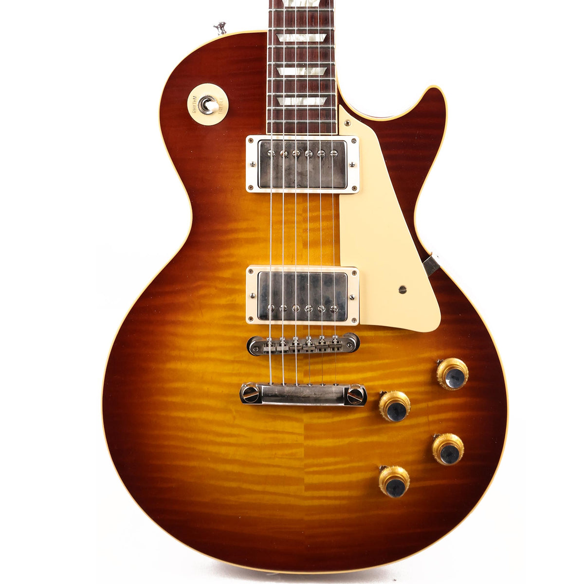 Gibson Custom Shop 1960 Les Paul Standard Reissue Guitar Iced Tea Burst 2022 — 1