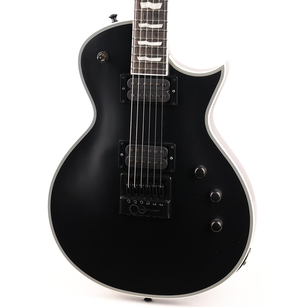 ESP E-II Eclipse Evertune Black Satin Used — 7