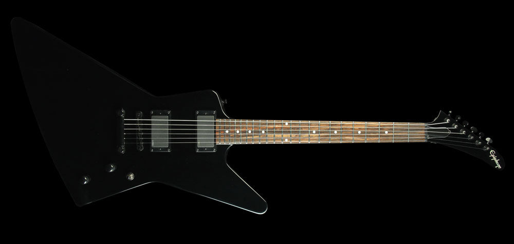Used 2014 Epiphone 1984 Explorer Reissue Electric Guitar Black
