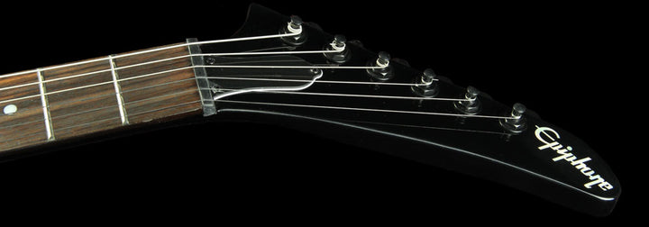 Used 2014 Epiphone 1984 Explorer Reissue Electric Guitar Black