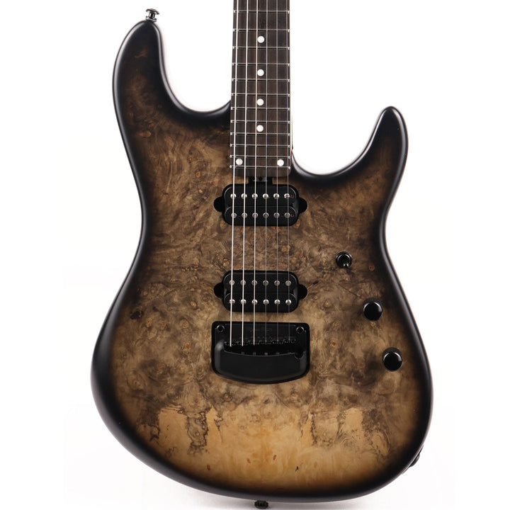 Ernie Ball Music Man Jason Richardson Signature Cutlass HH 6-String Buckeye Burl Natural 2021