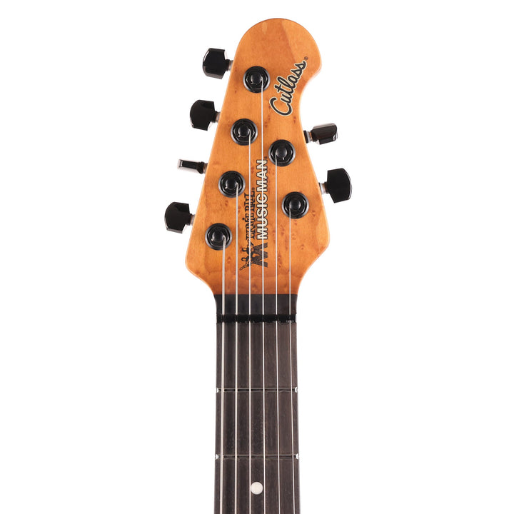 Ernie Ball Music Man Jason Richardson Signature Cutlass HH 6-String Buckeye Burl Natural 2021