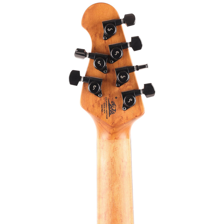 Ernie Ball Music Man Jason Richardson Signature Cutlass HH 6-String Buckeye Burl Natural 2021