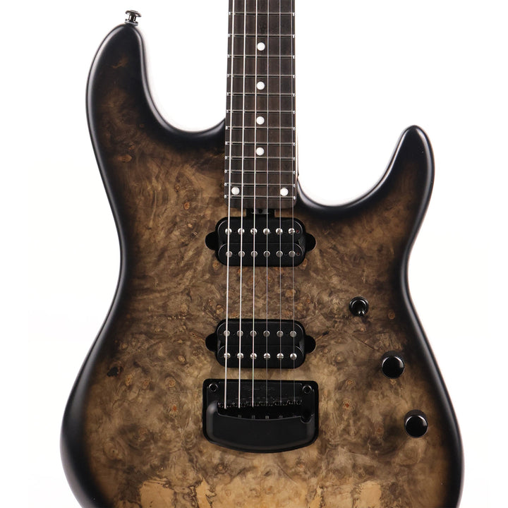 Ernie Ball Music Man Jason Richardson Signature Cutlass HH 6-String Buckeye Burl Natural 2021