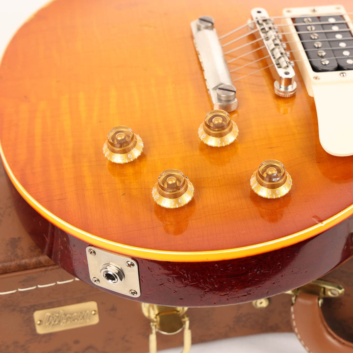 Gibson Custom Shop 1958 Les Paul Reissue Faded Orange Burst Aged 2017