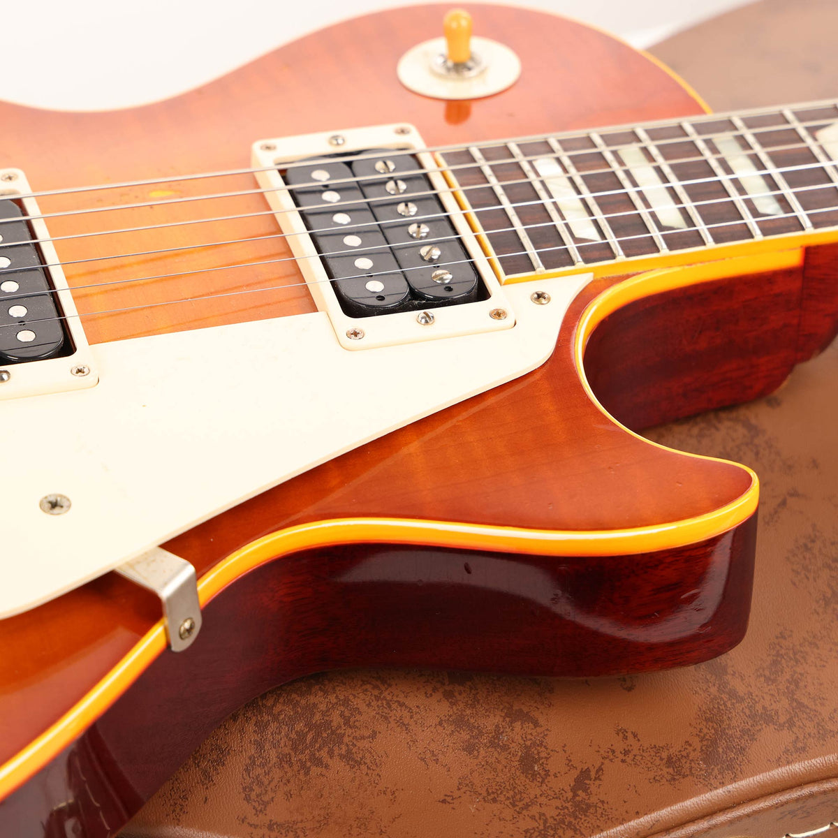 Gibson Custom Shop 1958 Les Paul Reissue Faded Orange Burst Aged 2017 — 11