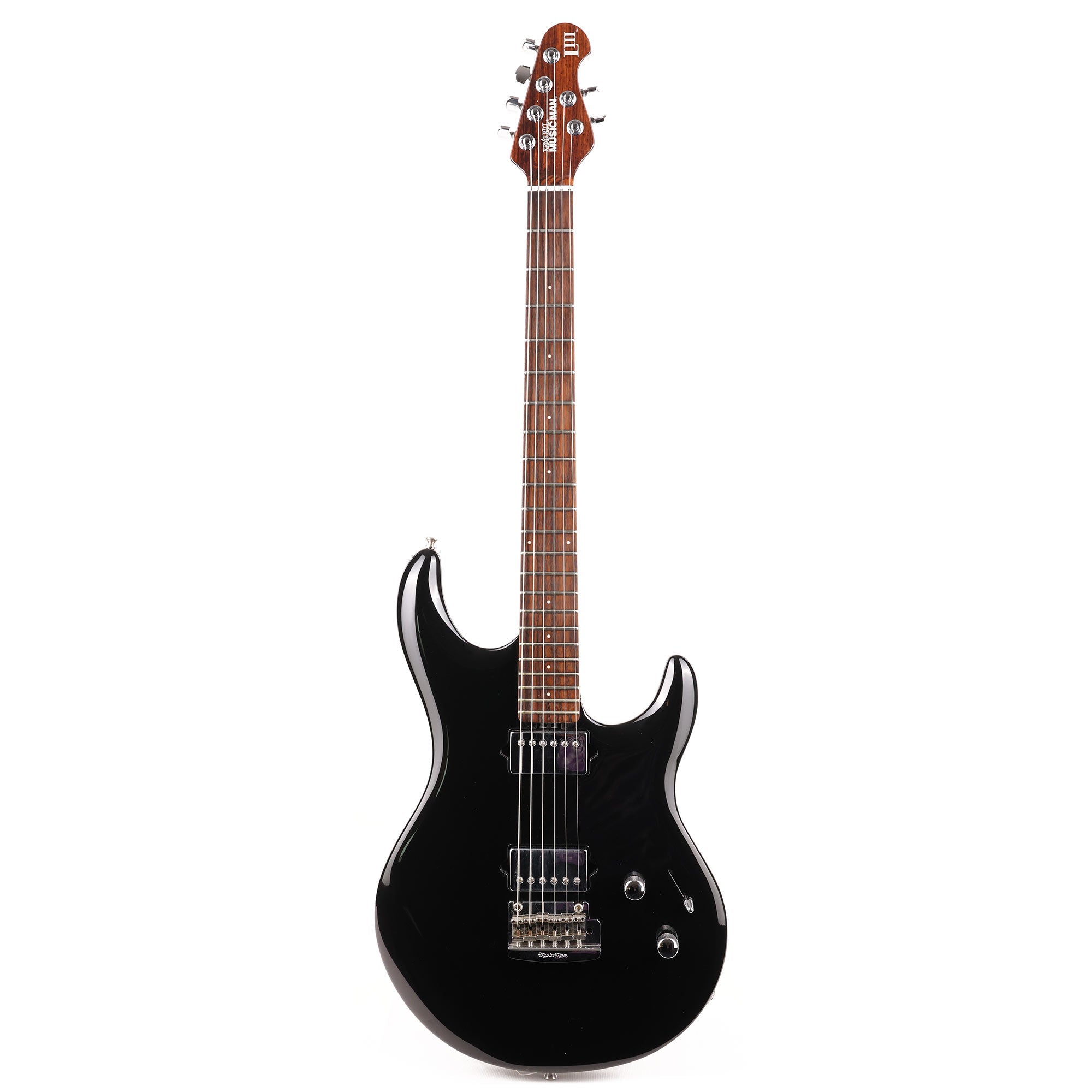 Ernie Ball Music Man Luke III HH Black 2012 | The Music Zoo