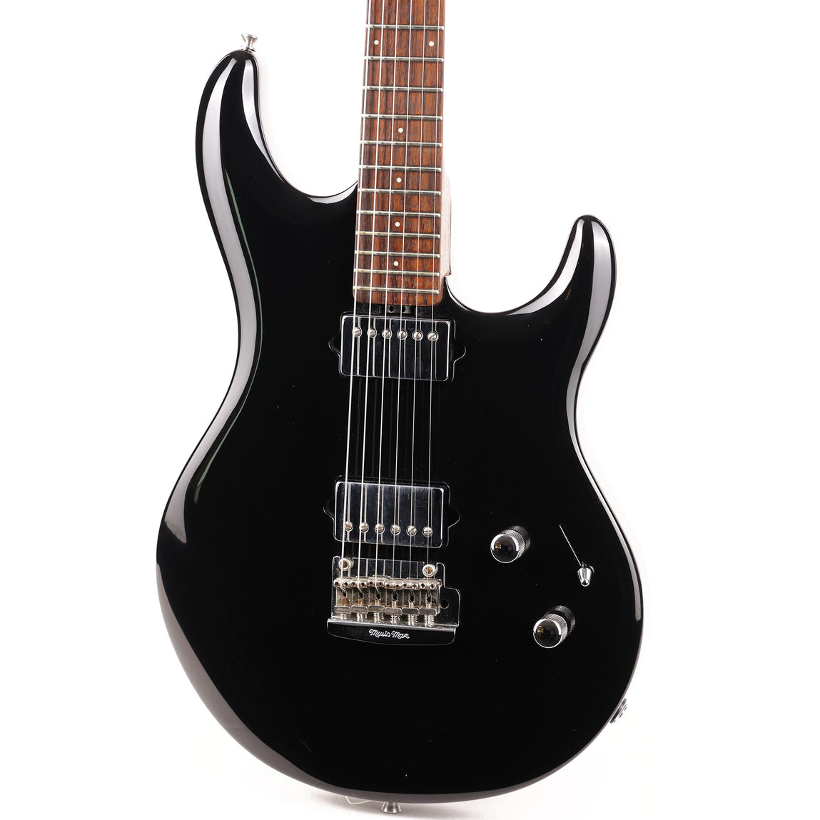 MUSIC MAN Luke Ⅲ HH Black 【2012年製】 Ernie Ball Music Man Luke III HH Black 2012 | The Music Zoo