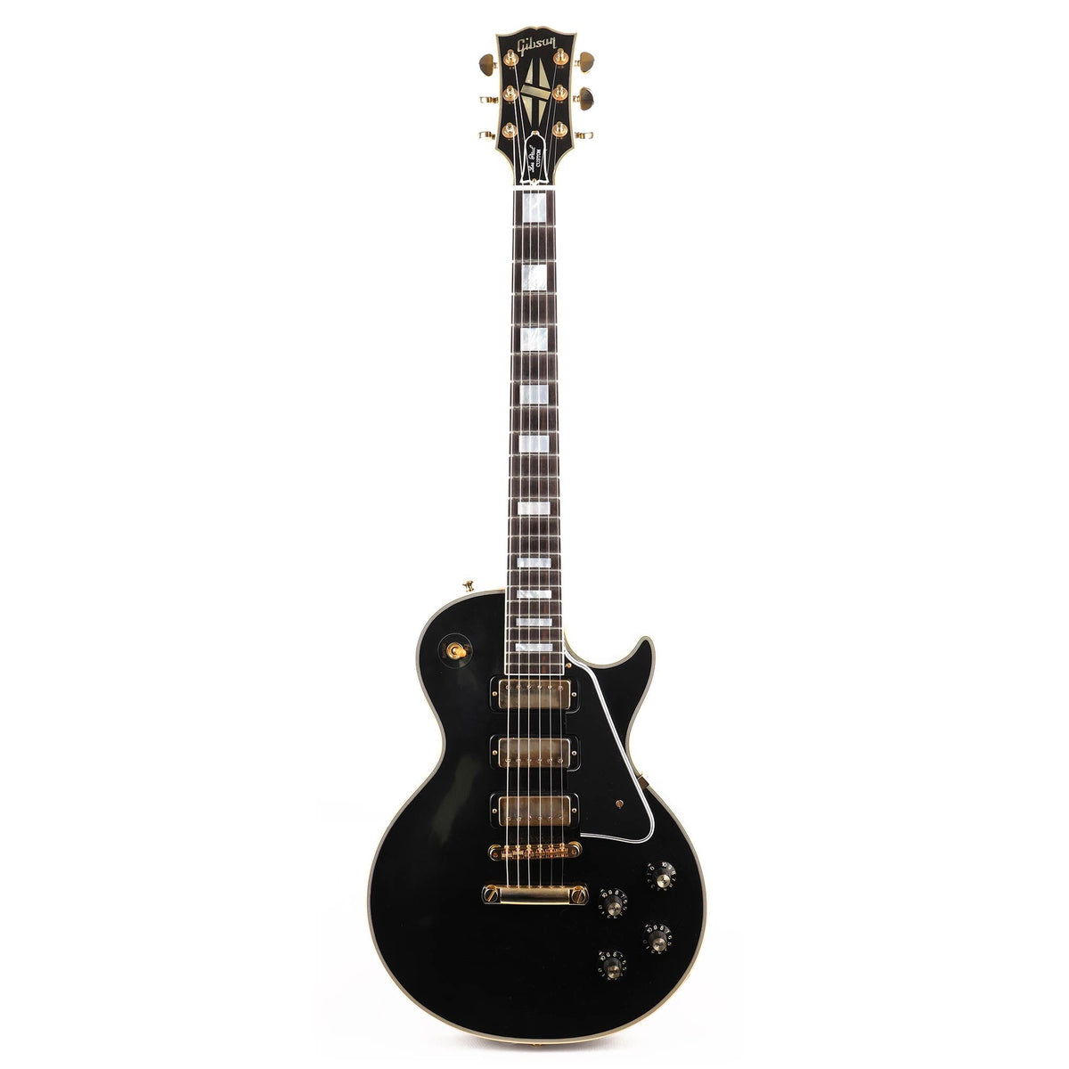 Gibson Custom Shop 1957 Les Paul Custom Black Beauty with Mini Humbuckers VOS Ebony Used — 2