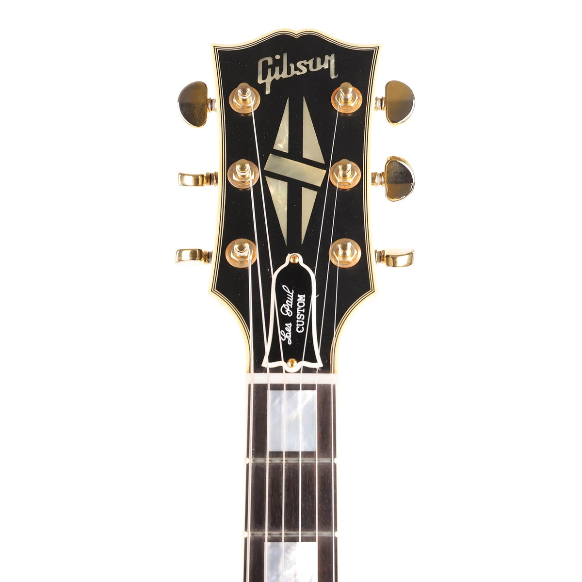 Gibson Custom Shop 1957 Les Paul Custom Black Beauty with Mini Humbuckers VOS Ebony Used — 4