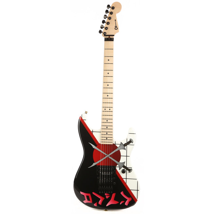 Charvel Custom Shop Warren DeMartini San Dimas Crossed Swords Graphic