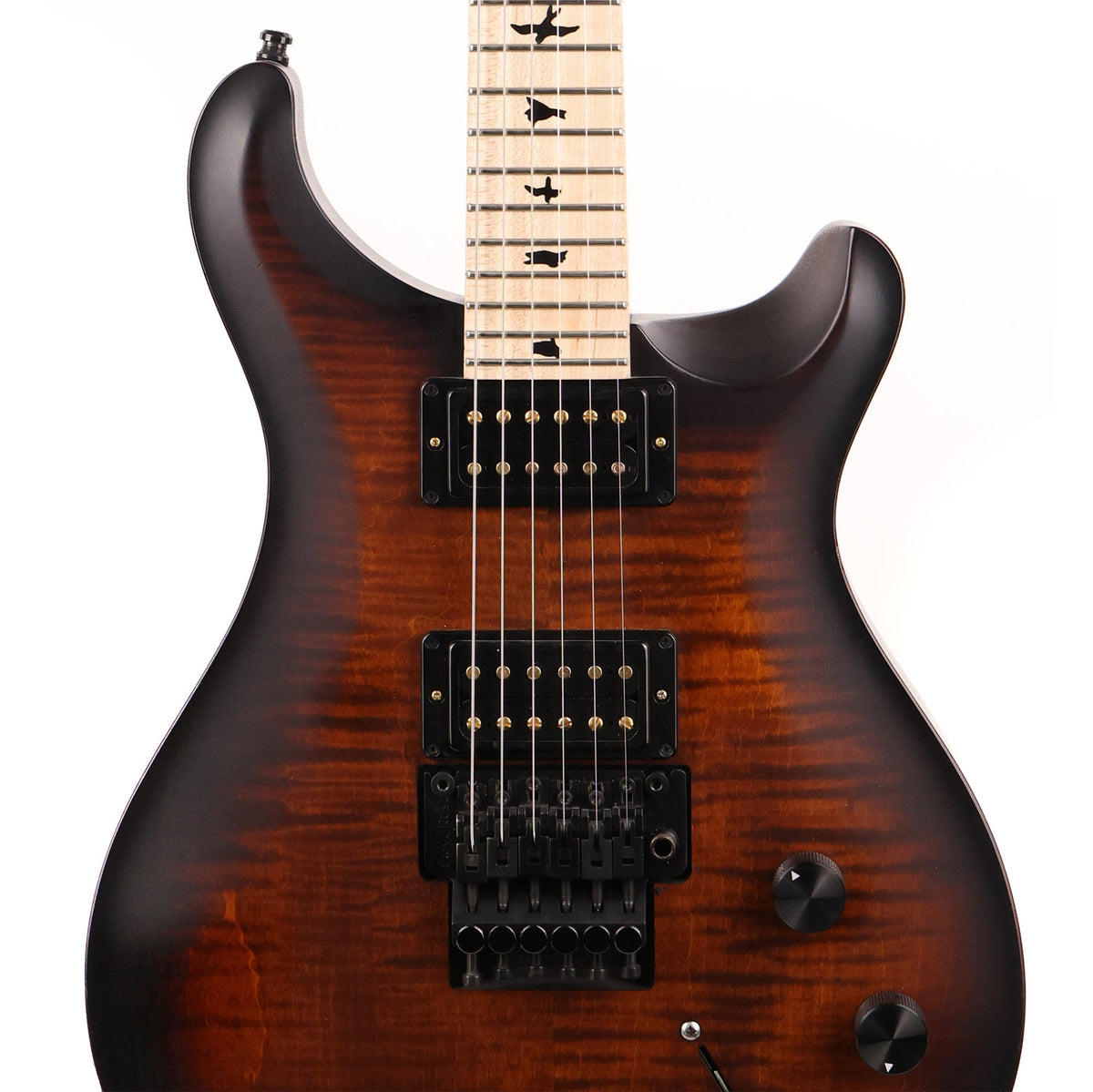 PRS DW CE24 Dustie Waring Signature Amber Wrap Smokeburst 2021 — 6