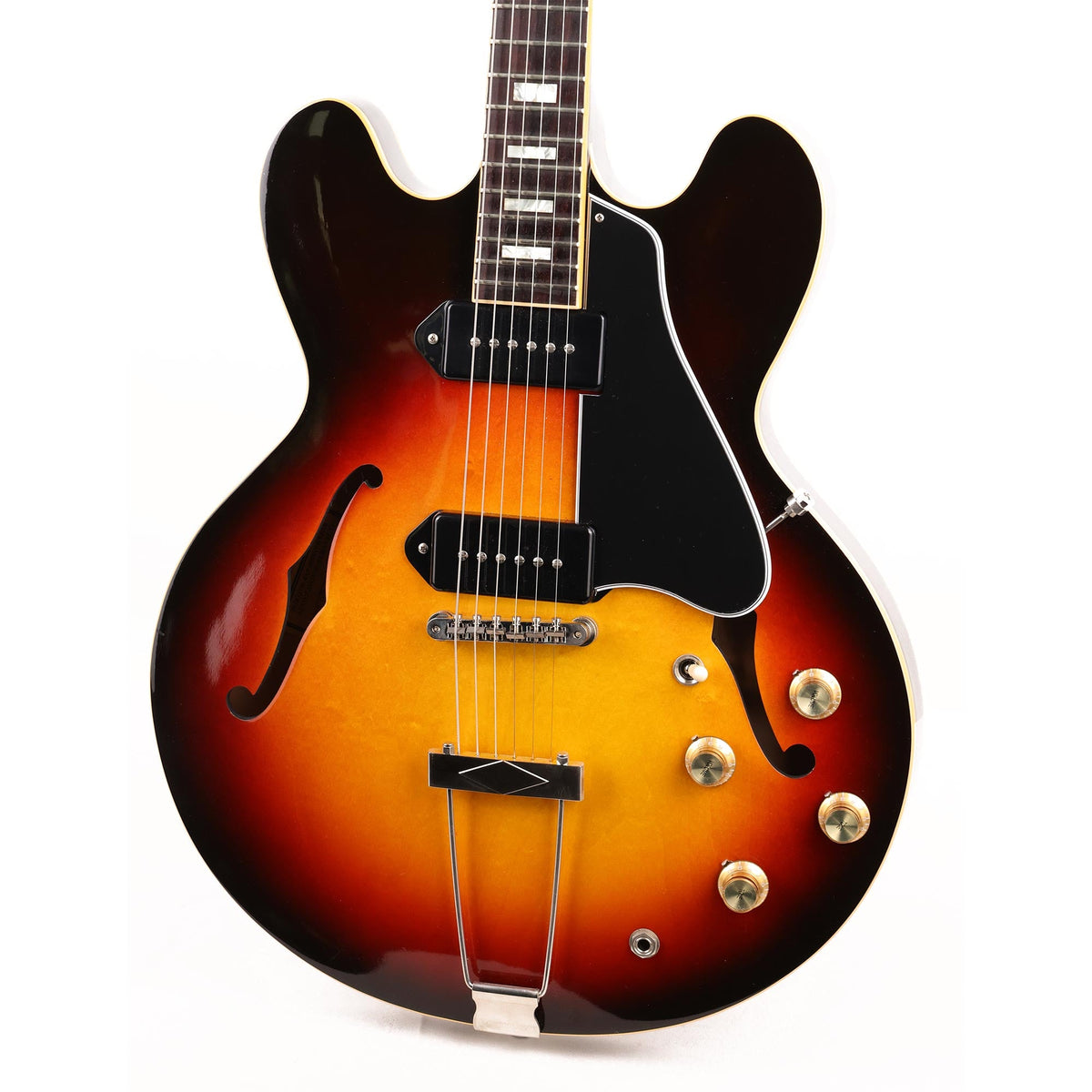 Gibson ES-330 Hollowbody Gloss Vintage Sunburst 2017 — 7