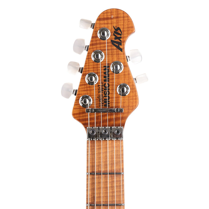 Ernie Ball Music Man Axis Yucatan Blue Quilt Top 2021