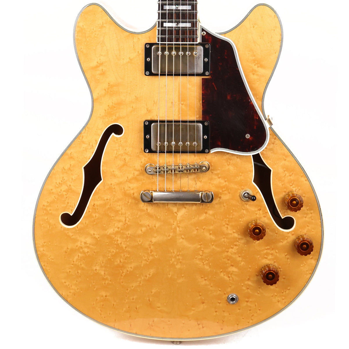 Barrington Semi-Hollow Guitar Birdseye Maple Used — 1