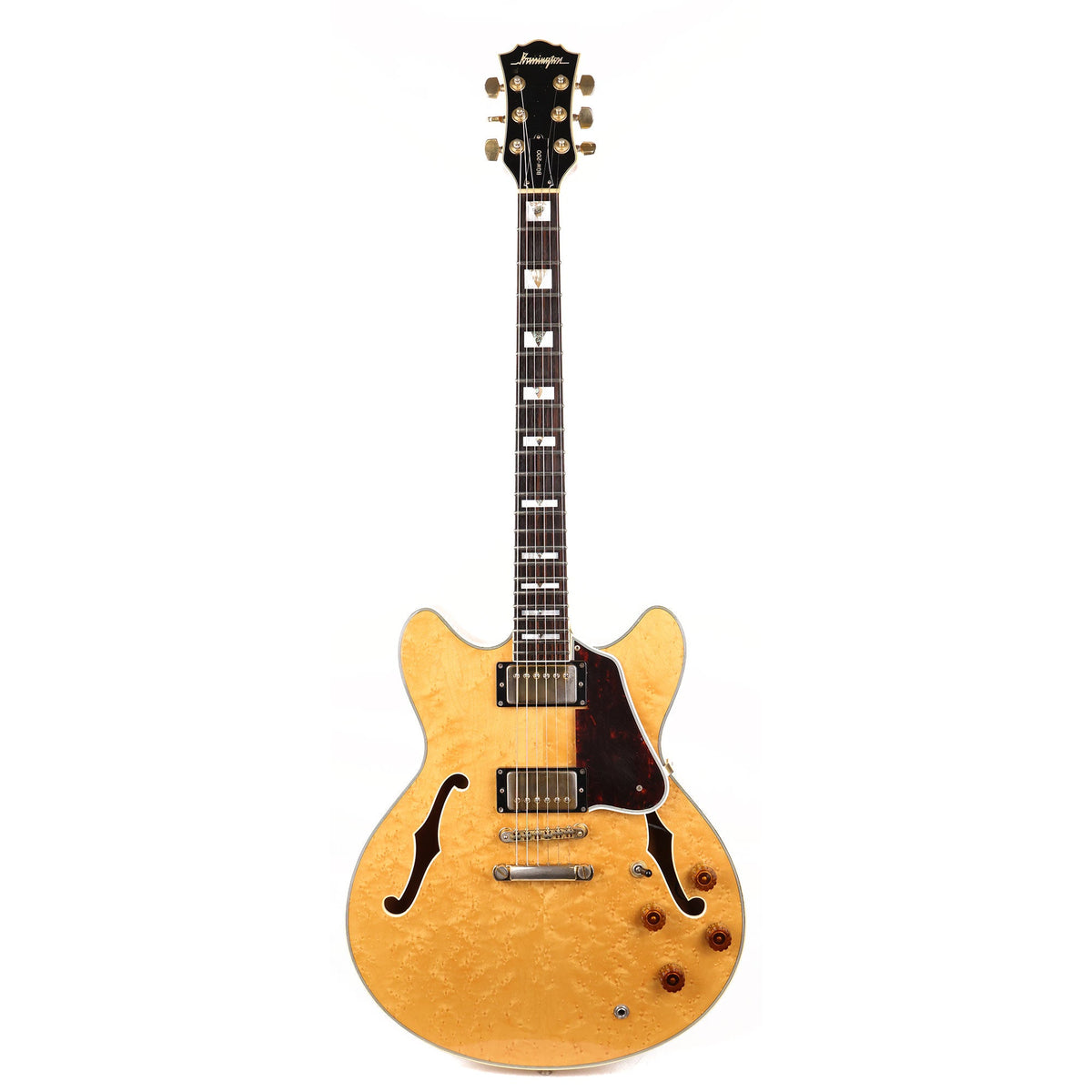 Barrington Semi-Hollow Guitar Birdseye Maple Used — 2