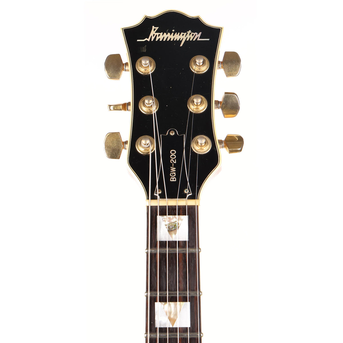 Barrington Semi-Hollow Guitar Birdseye Maple Used — 4