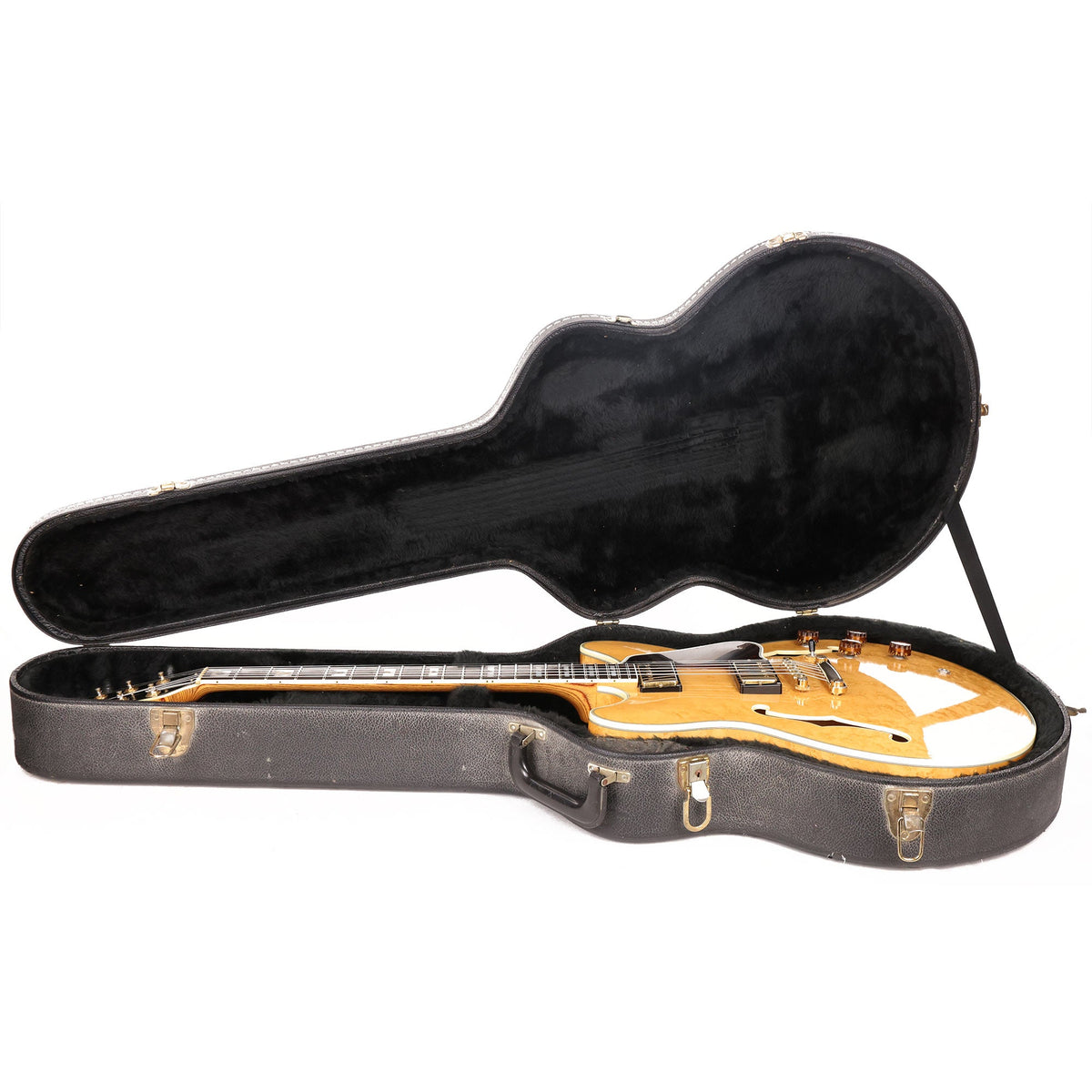 Barrington Semi-Hollow Guitar Birdseye Maple Used — 8