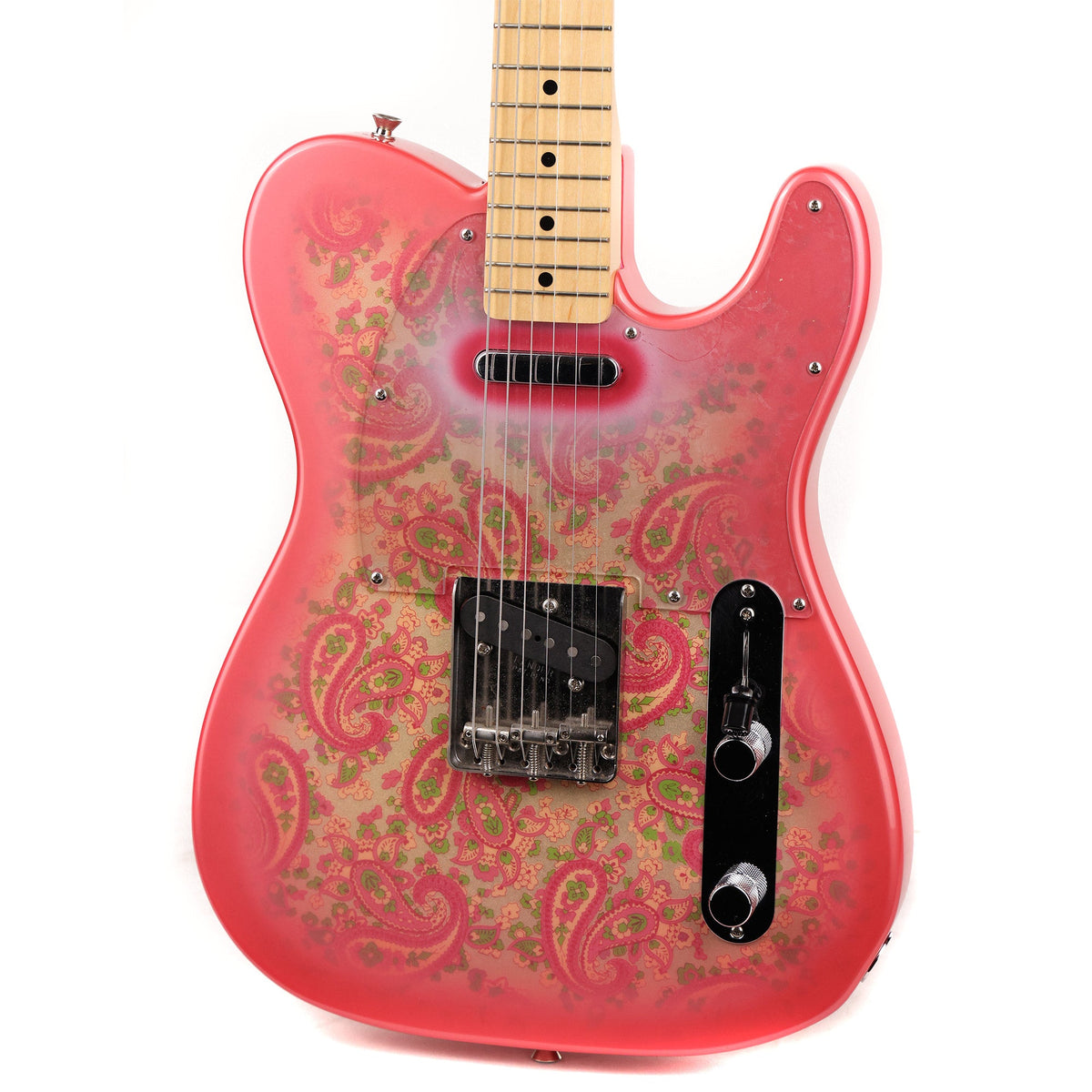 Fender CIJ Pink Paisley Telecaster 2008 — 7