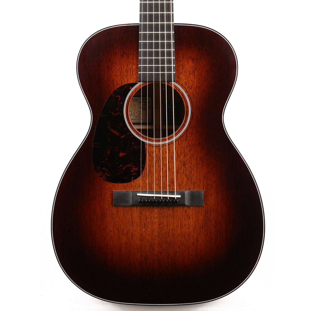 Martin 00-DB Jeff Tweedy Signature Acoustic Left-Handed Mahogany Burst 2013 — 1
