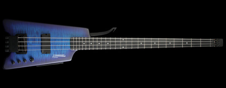 Used Steinberger Synapse XS-1FPA Custom Bass Transparent Blue